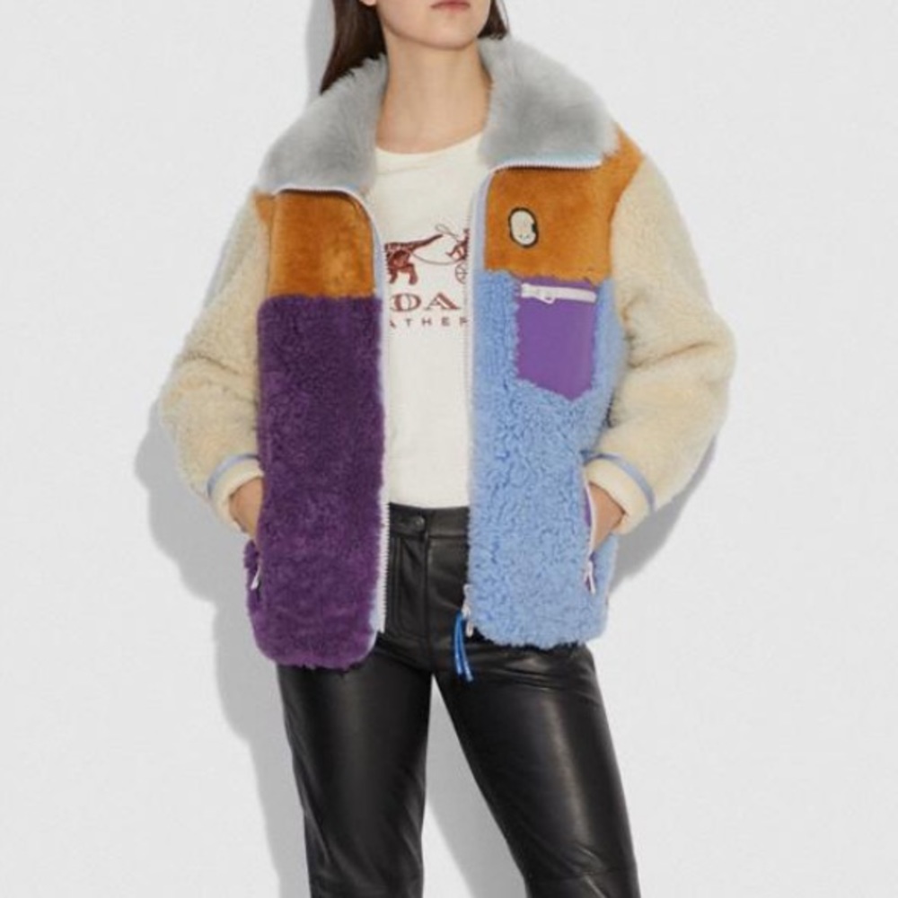 Coach Shearling Jacket